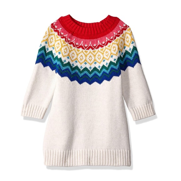 gymboree fair isle sweater dress